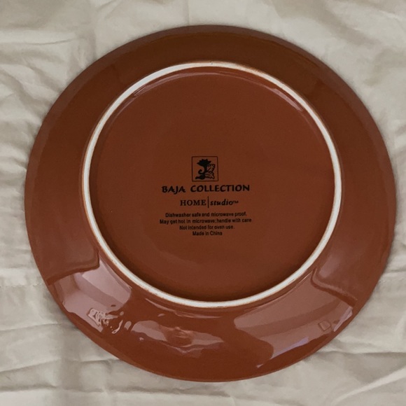 BajaCollection Round & Square Floral Plate Set - Picture 6 of 12